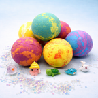 Surprise Toy Bath Bomb Set (12-Pack) | Colorful Kids Bath Fizzies with Hidden Toy